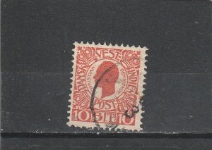 Danish West Indies  Scott#  32  Used  (1905 Christian IX)