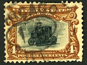 U.S. #296 USED