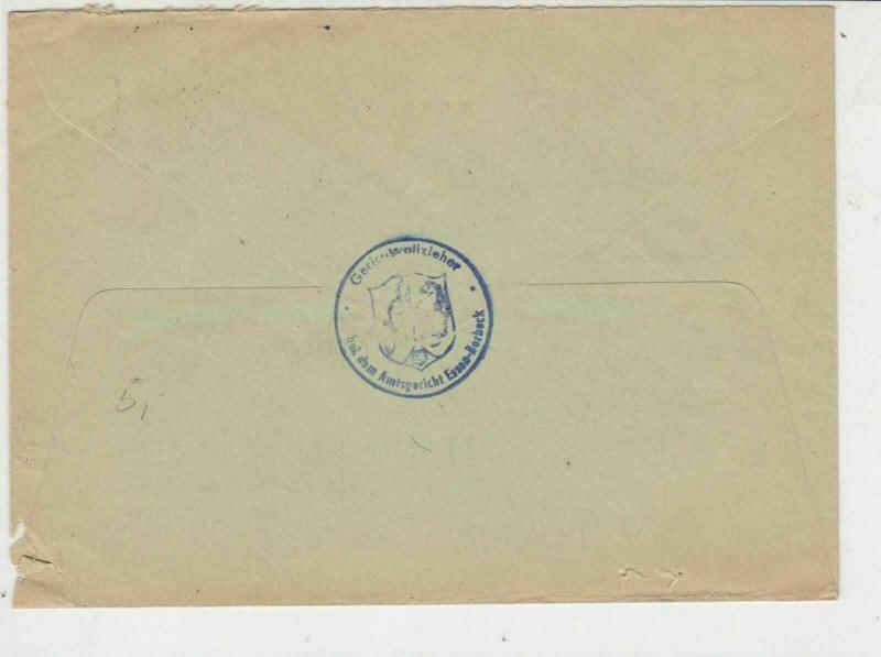 Germany 1953 Essen Cancels Obligatory Tax Aid for Berlin Stamps Cover Ref 27325