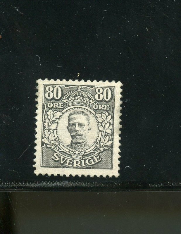 SWEDEN SCOTT #92 VF MINT LIGHT HINGED EXTREMELY RARE SCOTT $2100.00