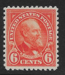 US 1922 Sc. 558 VF LH; tiny speck on C of Cents Cat. Val. $30.00.