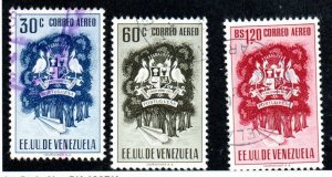 Venezuela C494-C496 Used