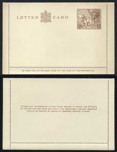 LCP12 KGV 1 1/2d 1925 Wembley Letter Card MINT