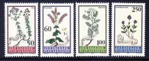 Liechtenstein 1009-12 MNH 1993 Various Meadow Plants Full Set of 4