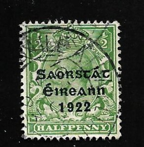 Ireland 1922 - U - Scott #44