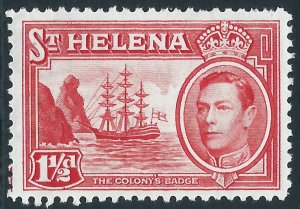 St Helena, Sc #120, 1-1/2d MH