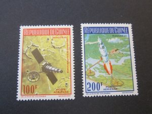 Guinea 1965 Sc Sc C78-9 Space set MNH