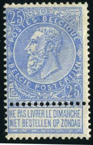 Belgium Scott #68 - MH