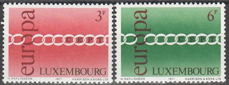 Luxembourg #500-01  MNH F-VF  (S359)