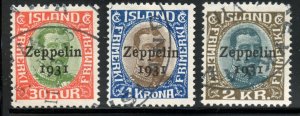 Iceland # C9-11, Used.