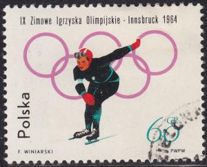 Poland 1201 Olympic Speed Skating 1964