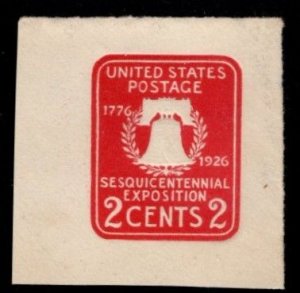 #U522 Liberty Bell Cut Square - Mint