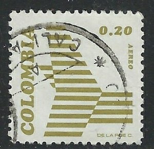 Colombia C599 Used 1974 issue (an5762)