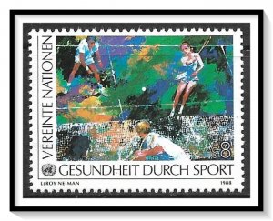 United Nations Vienna #85 Health In Sports - Neiman Paintings MNH
