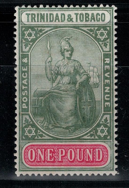 Trinidad & Tobago 1921-1922 SC 20 LH CV$ 190