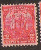 #717 MNH 2c Arbor Day 60 th. Anniversary 1932  Series