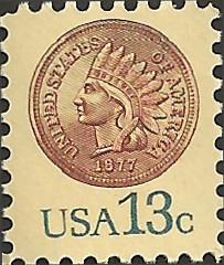 # 1734 MINT NEVER HINGED INDIAN HEAD PENNY