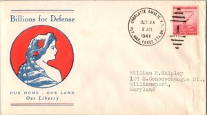 United States Marine Corps 2c Defense 1941 Charlotte Amalie, V.I., Flt. Mar. ...