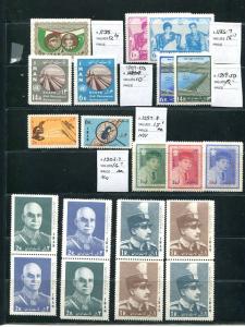 Iran Nice lot  Mint NH and lightly hinged