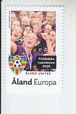 2020 Aland IS United 2020 Finnish Cup Champions (Scott NA) MNH