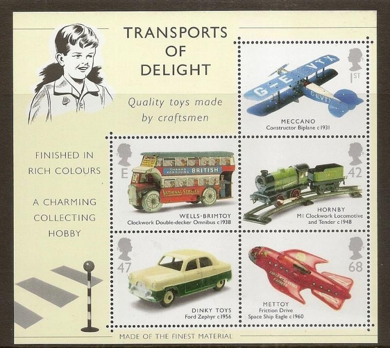 GB 2003 Transport Of Delight Min.Sheet MNH
