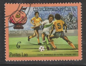 Laos 380 World Cup Soccer 1982