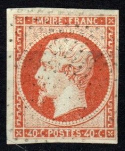 France #18 F-VF Used  CV $10.00 (X4520)