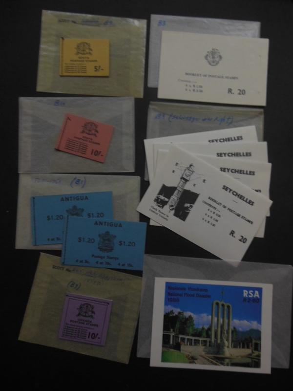 BRITISH COMMONWEALTH : Large accumulation of 650 Complete Booklets. Huge Retail.