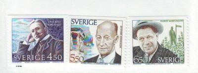 Sweden Sc2102-4 1994 Nobel Winner stamps mint NH