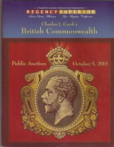 REGENCY auction Charles J Cook British Commonwealth variety