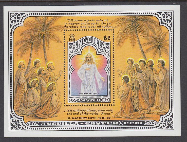 Anguilla 815 Easter Souvenir Sheet MNH VF