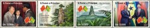 St Thomas - 2017 Diplomatic Relations - 4 Stamp Set - ST17319a