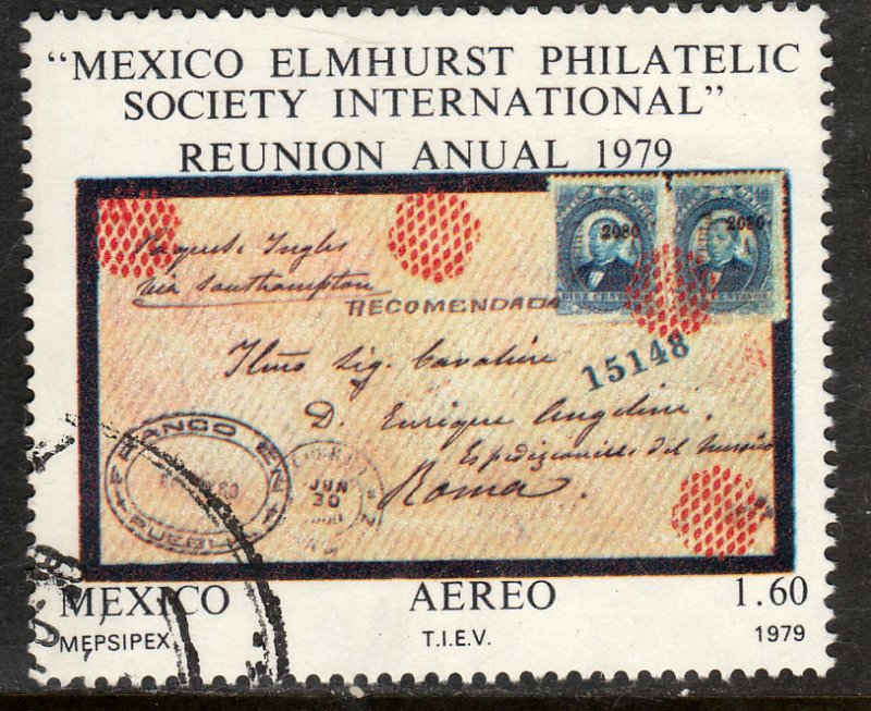 MEXICO C605 Mepsipex79 International Exhibition USED. F-VF. (700)