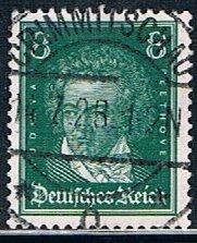 Germany 354, 8pf Beethoven, used, VF