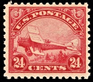 US C6 MNH VF 24 Cent DeHavilland Biplane