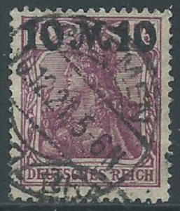 Germany, Sc #136, 10m on 75pf, Used