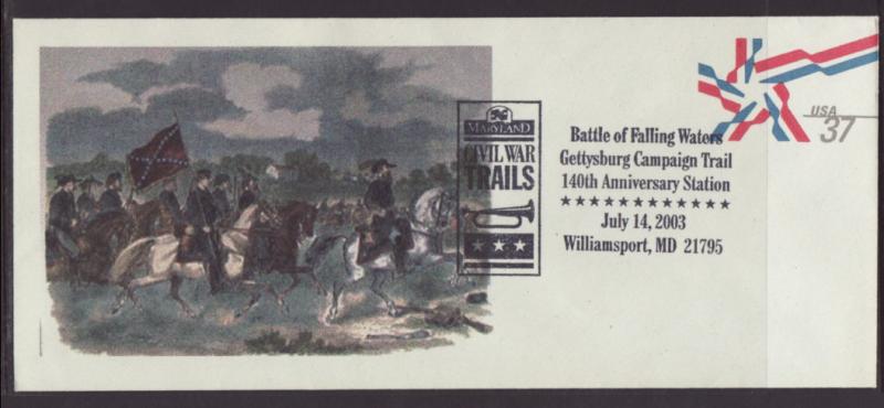 Battle of Falling Waters,Williamsport,MD 2003 # 10 Cover