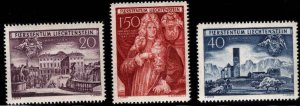 LIECHTENSTEIN Scott 240-242 MH*  set