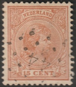Netherlands 1894 Sc 45a used 44 cancel