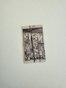 Stamps French Morocco Scott #172 used