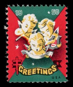 USA WX150 Mint (NH) 1950 Christmas Seal (Perf 12.5x12)