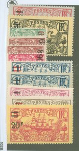 New Caledonia #125-135  Single (Complete Set)