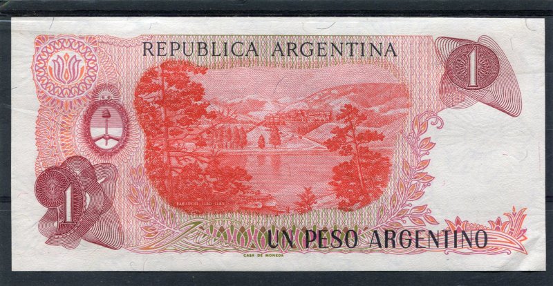Argentina Banknote 1 Pesos General San Martin uncirculated