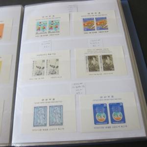 Korea Souvenir Sheets 1960-2009 440 (74 pages) all different MNH CV$2,082