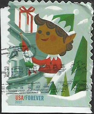 Christmas Stamps (USPS Postage Stamps for Holiday Mail)