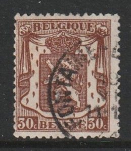 1935 Belgium - Sc 272 - used VF - 1 single - Coat of Arms