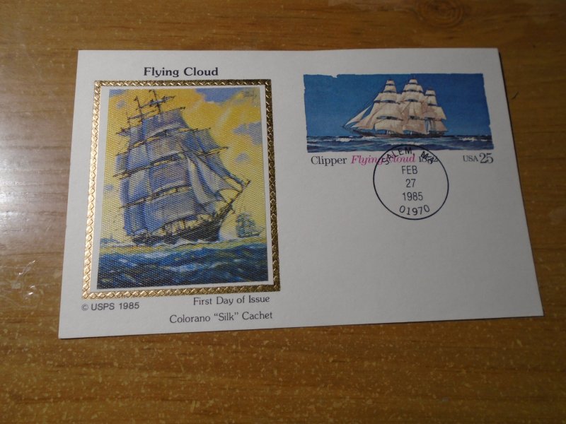 United States  Colorano  FDC  Sail Ship