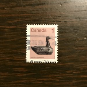 CANADA Scott 917 Used - 1¢ Decoy (4) - VF/XF