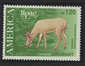 Uruguay American Deer UPAEP 1990 MNH SG#2006