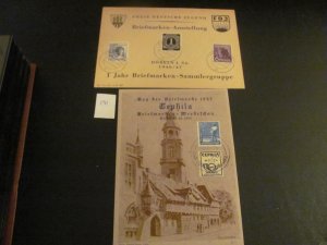 GERMANY POST WAR POST CARDS  XF (191)